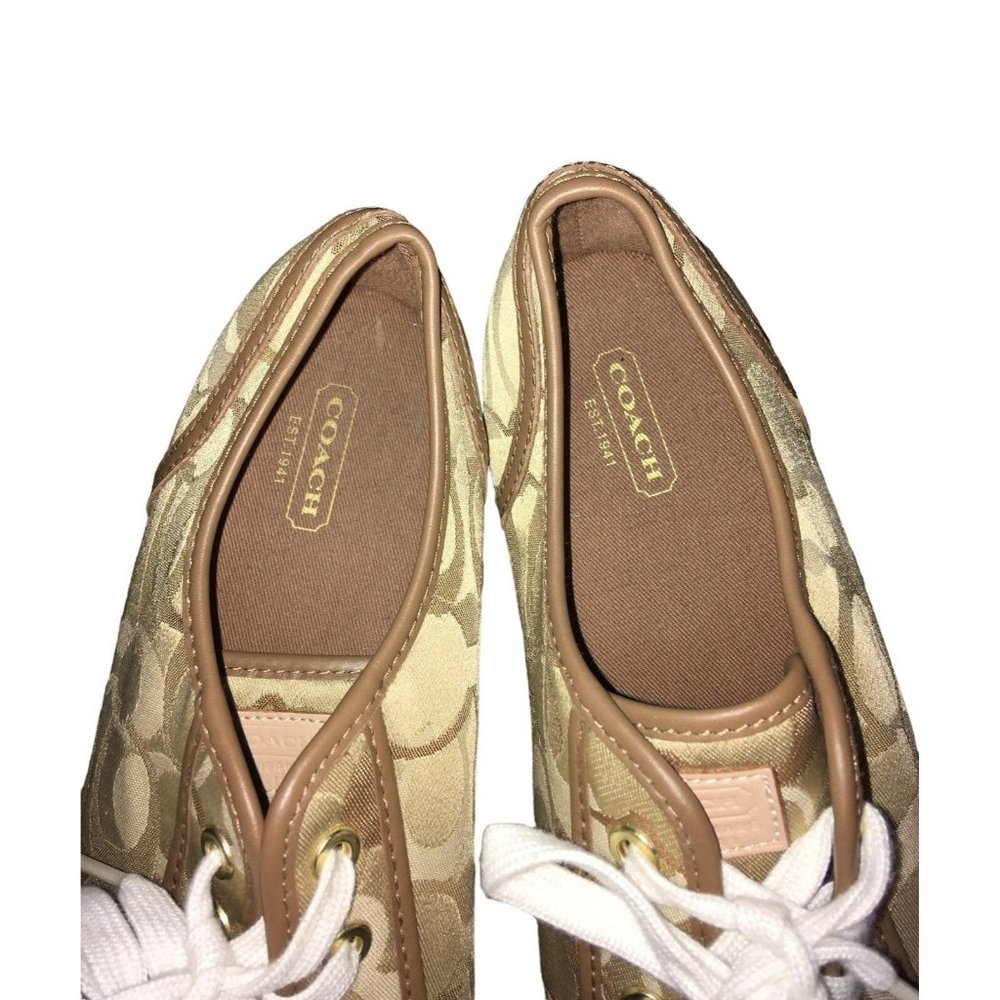 Coach Dee sneakers size 10 - Picture 2 of 8